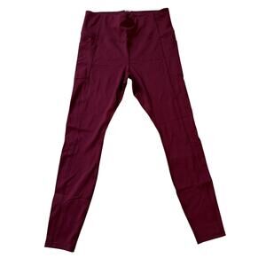 Avia Maroon Leggings Size M (8-10) - New w/o Tags